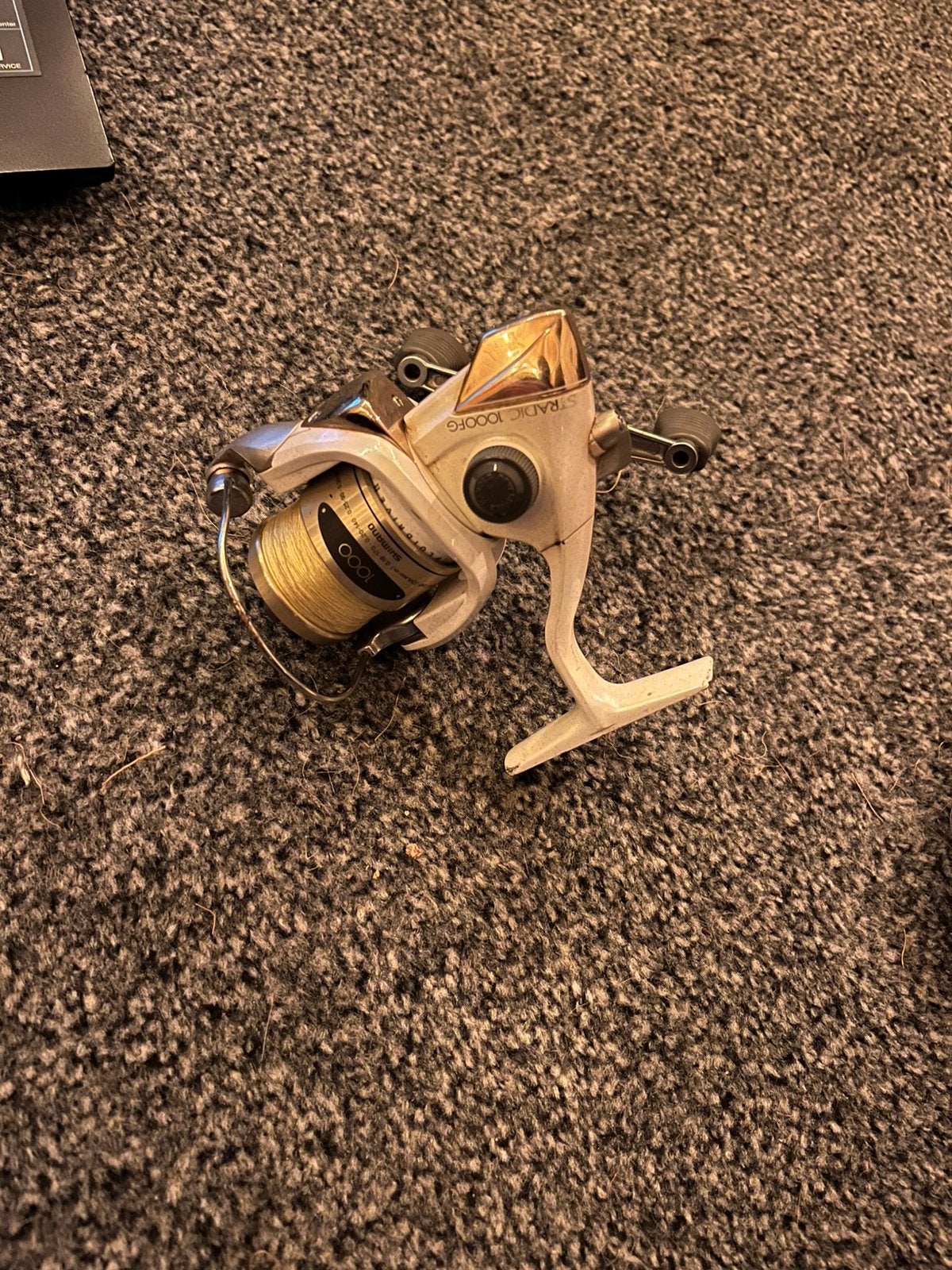Shimano Stradic 1000FG dubbele slinger, Ophalen of Verzenden, Zo goed als nieuw, Molen