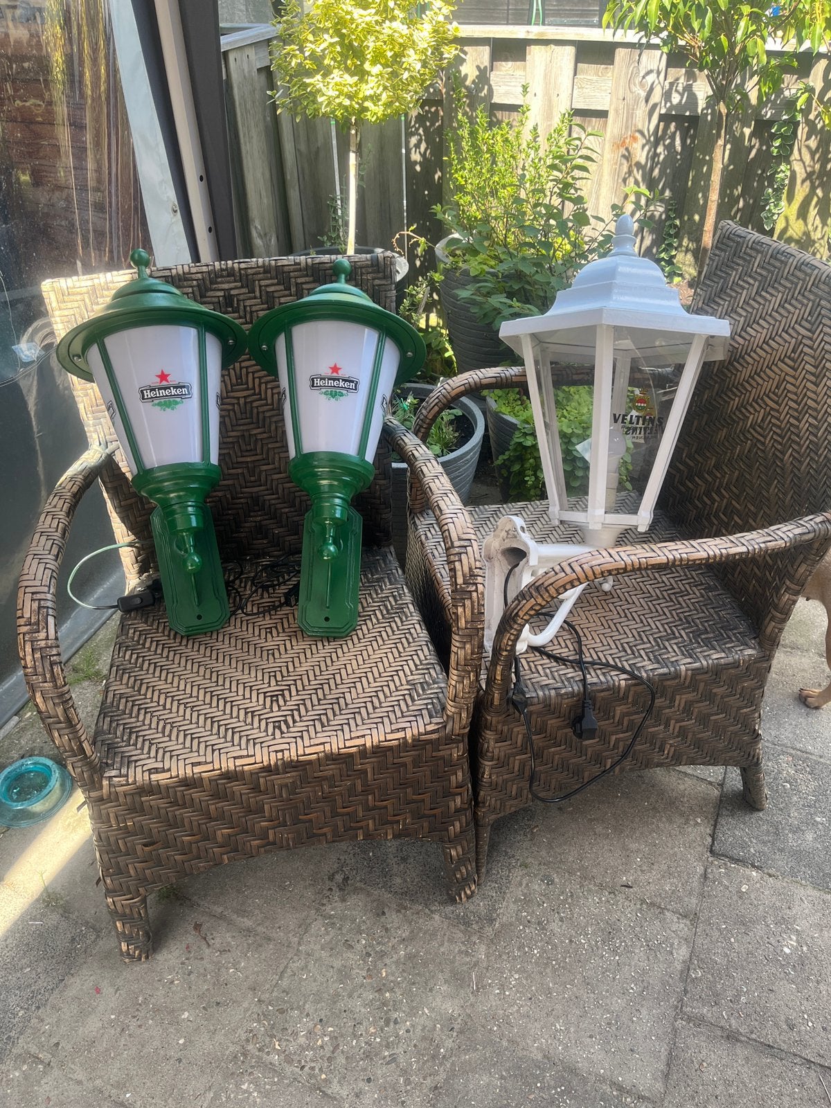 Bier lantaarns/Heineken/Veltins/Mancave/Bier keet, Ophalen, Gebruikt, Heineken