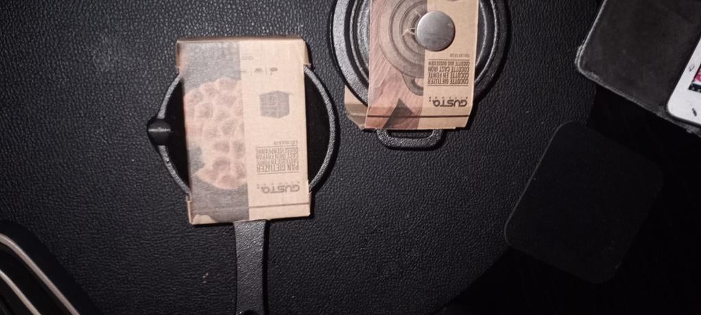 Set Gusta gietijzeren pannetje met deksel en steelpannetje, Ophalen of Verzenden, Nieuw, Gietijzer