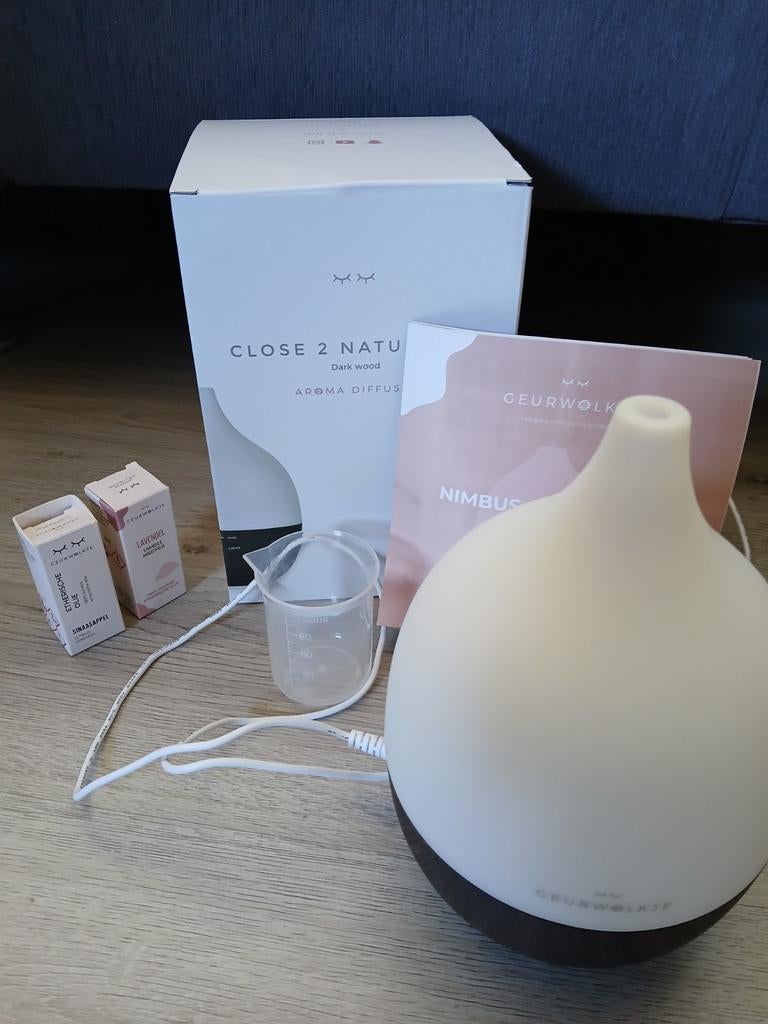 Geurwolkje Geurdiffuser compleet en in zeer goede staat, Huis en Inrichting, Woonaccessoires | Overige, Ophalen of Verzenden, Zo goed als nieuw