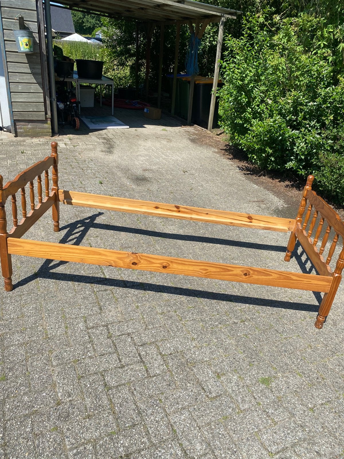 Bed gratis, Ophalen, Gebruikt
