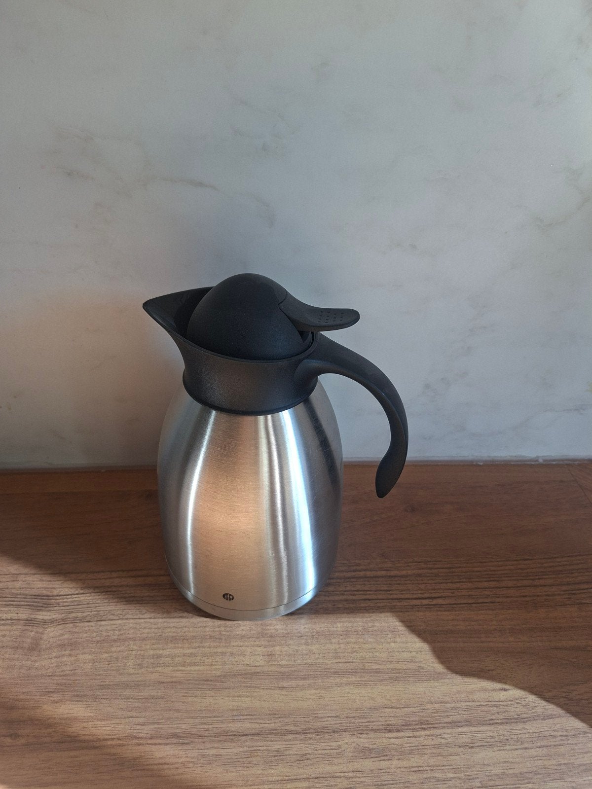 Hendi Theepot/Fluitketel - RVS - Zo goed als nieuw, Theepot/fluitketel, Hendi, Zilver, Ophalen of Verzenden