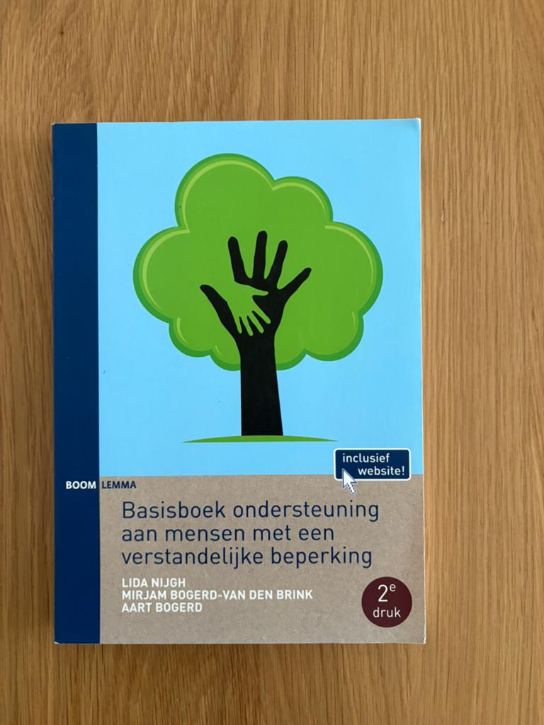 Basisboek ondersteuning mensen met verstandelijke beperking, Boeken, Studieboeken en Cursussen, Ophalen of Verzenden, Beta, Zo goed als nieuw