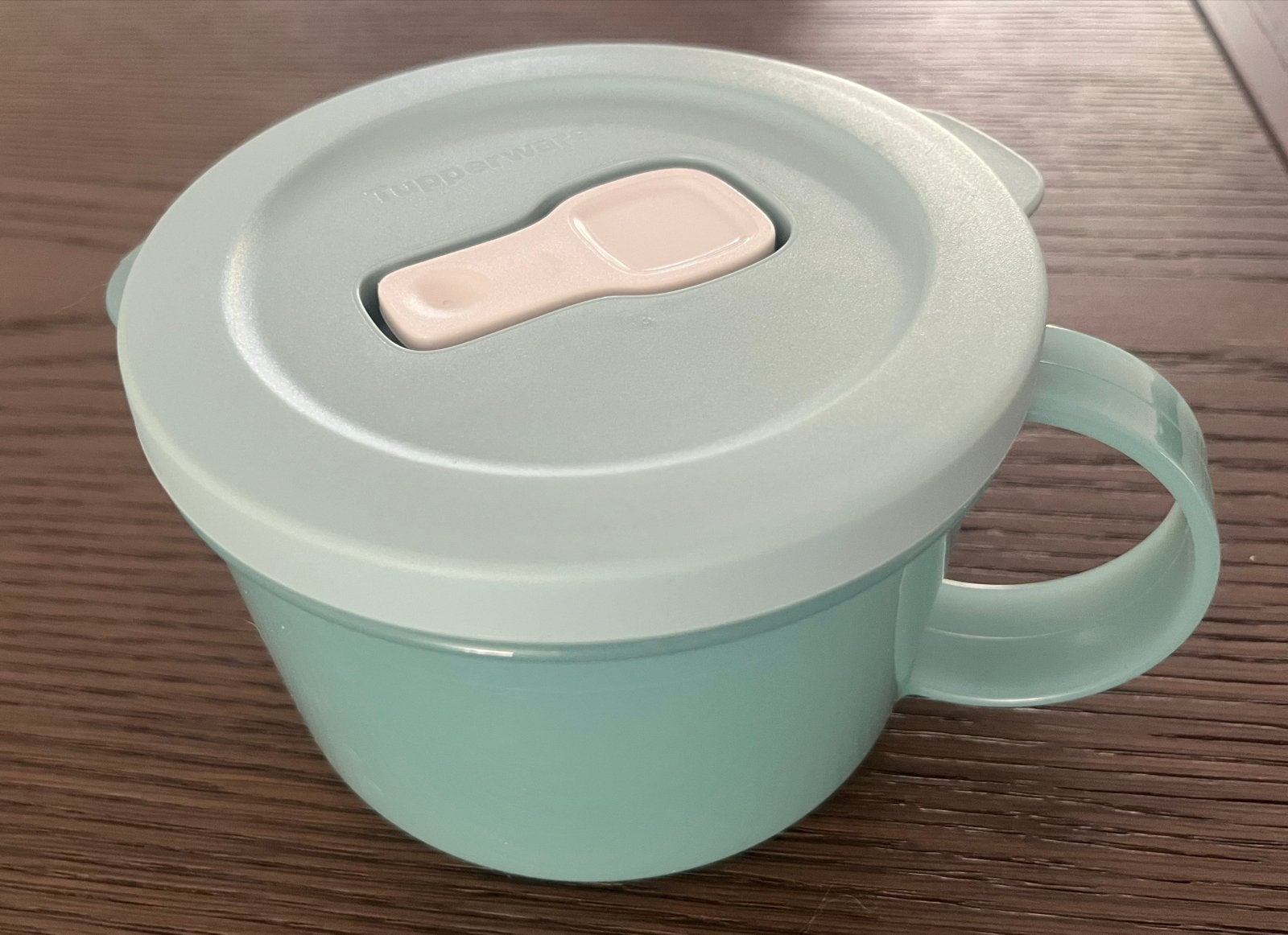 Tupperware CrystalWave soepmok +\- 520 ml, BPA-vrij, Gebruikt, Blauw, Bak of Kom