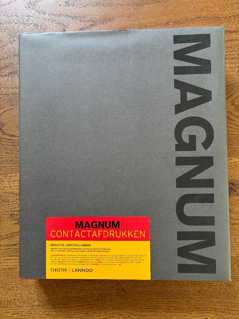 Magnum contactafdrukken, uitg. Thoth/Lannoo, Div. auteurs, Fotografie algemeen, Ophalen of Verzenden, Zo goed als nieuw
