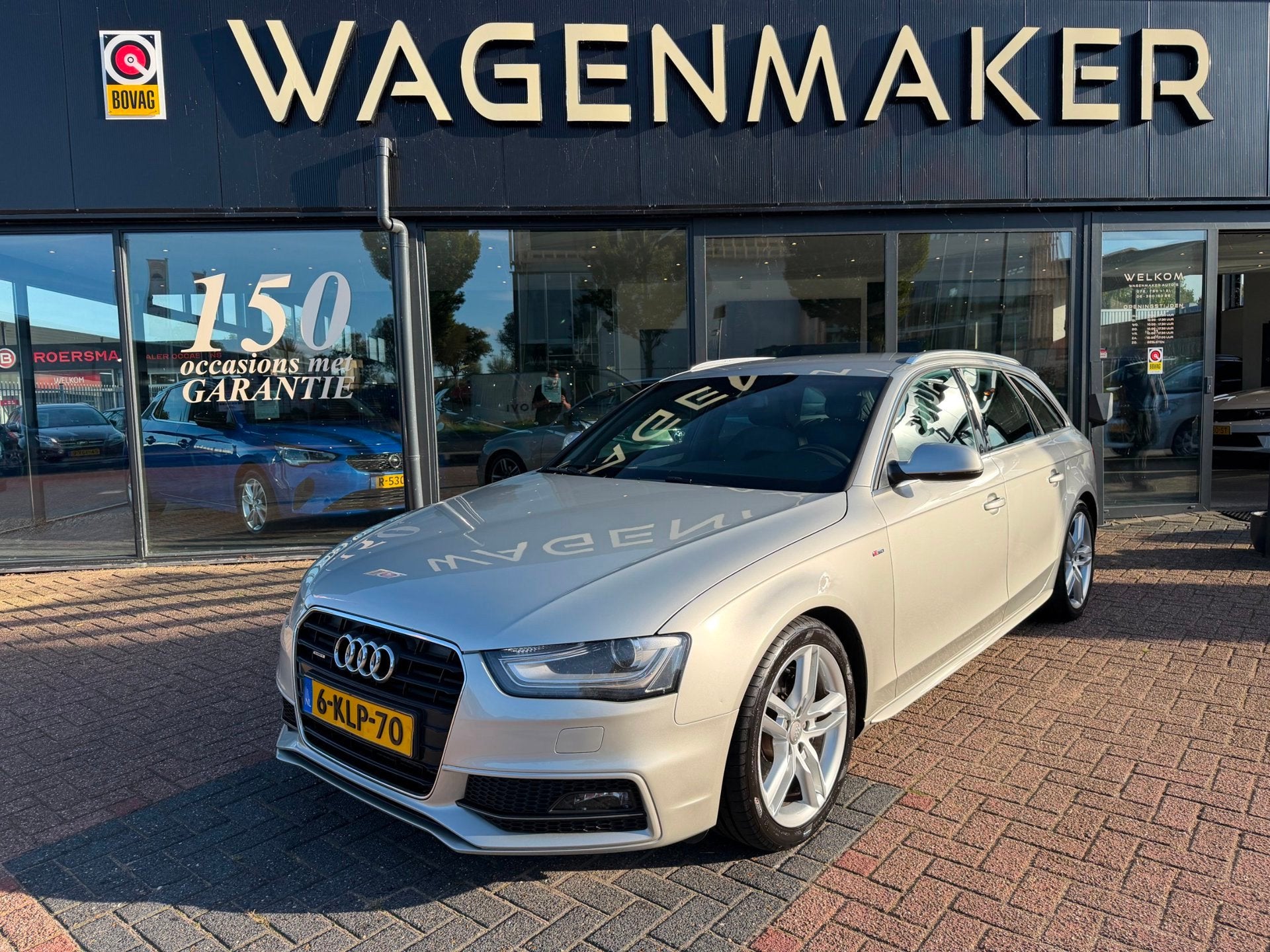 Audi A4 Avant 2.0 TFSI S Edition AUT|Navi|Cruise|Vol Onderho, Auto's, Euro 5, Stof, Gebruikt, 4 cilinders