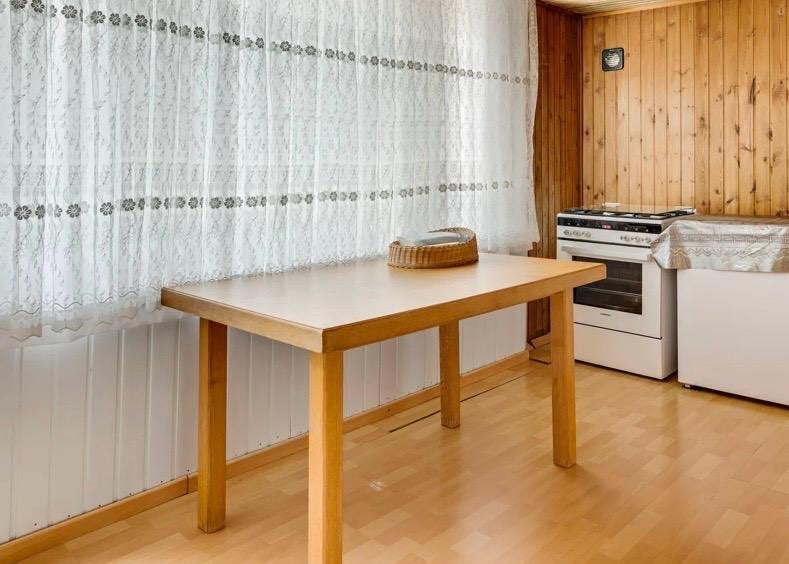 Eet tafel, Huis en Inrichting, Tafels | Eettafels, Ophalen, 100 tot 150 cm, Eikenhout, 50 tot 100 cm