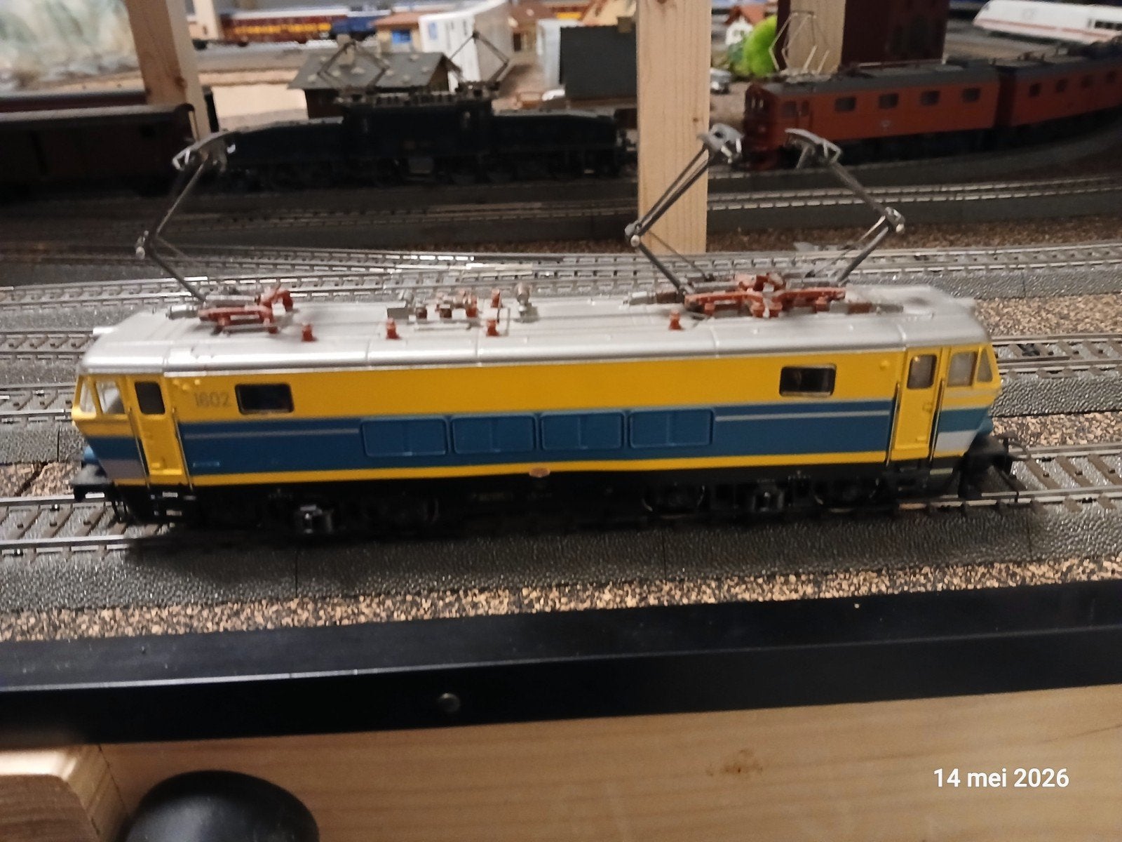 Märklin 3163 NMBS digitaal, Wisselstroom, Gebruikt, Locomotief, Ophalen of Verzenden