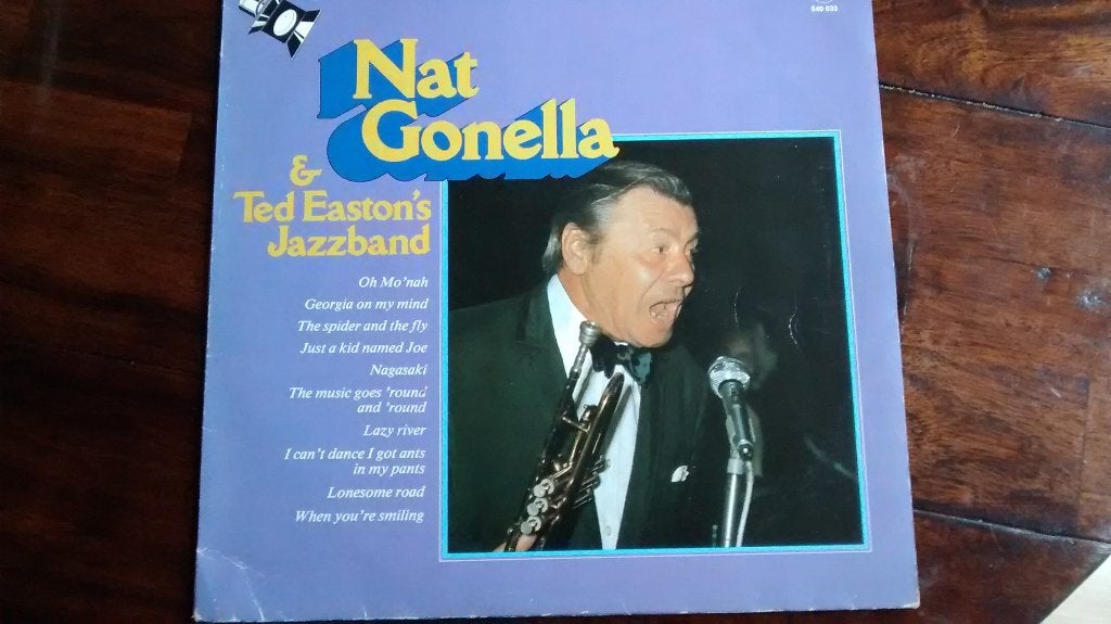 Lp - Nat Gonella & Ted Easton's Jazzband, Cd's en Dvd's, Ophalen of Verzenden, Zo goed als nieuw, Jazz, LP
