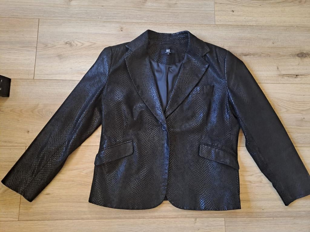 HBX lerenjas, Ophalen of Verzenden, Zo goed als nieuw, Maat 38/40 (M), Zwart