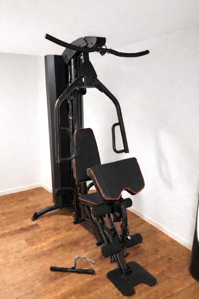Showmodel krachtstation TOTALE MAGAZIJN LEEGVERKOOP, Sport en Fitness, Fitnessapparatuur, Zo goed als nieuw, Krachtstation, Metaal
