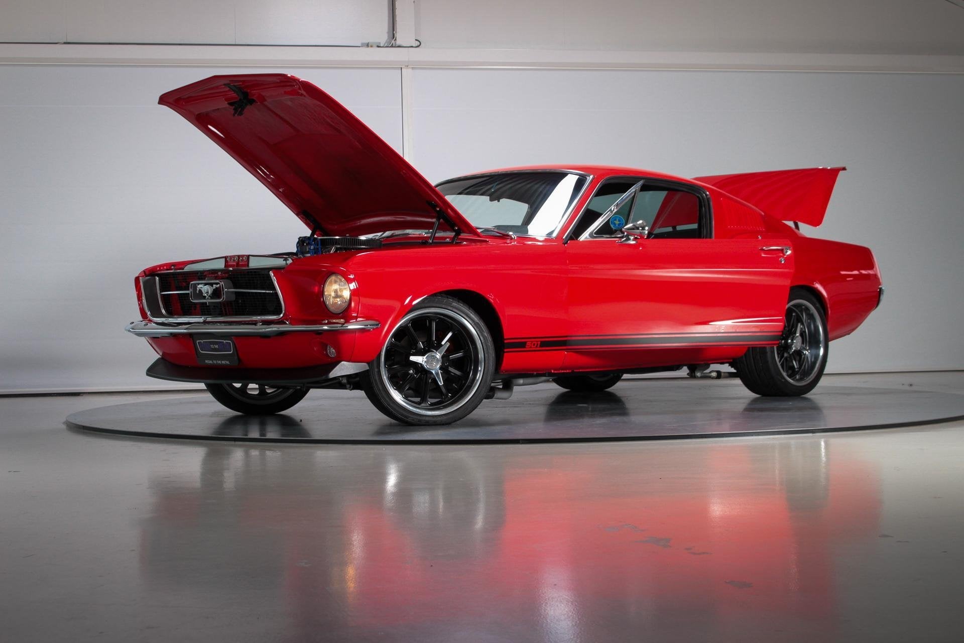 1967 Ford Mustang Fastback Big Block, Auto's, Achterwielaandrijving, Gebruikt, Overige carrosserieën, Bedrijf