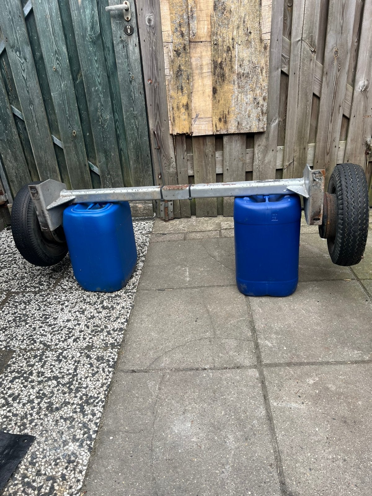 Aanhanger as jozef peitz 550kg, Auto diversen, Aanhangwagen-onderdelen, Ophalen, Gebruikt
