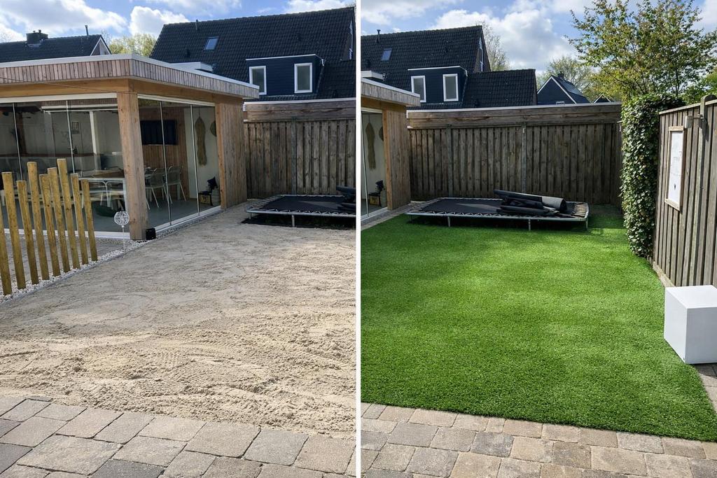 Kunstgras topkwaliteit Voorraad Thuisbezorgd en Aanleg, Ophalen of Verzenden, Nieuw, 20 m² of meer, Kunstgras