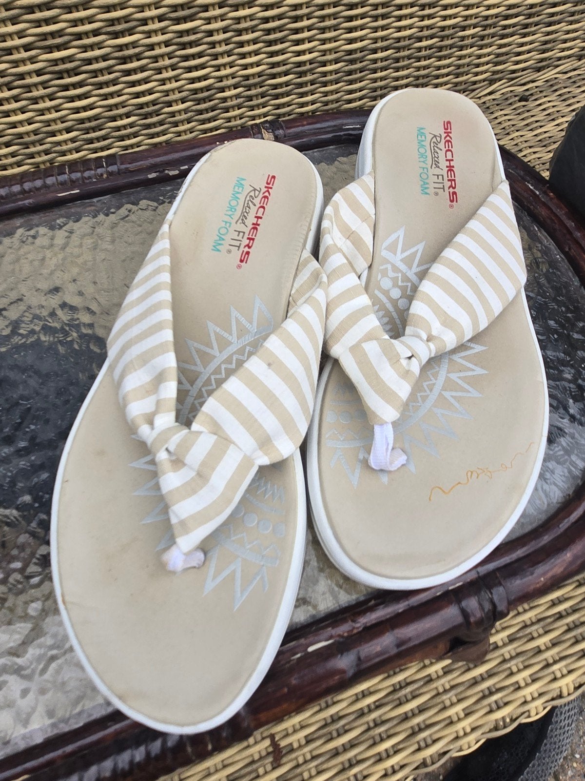 SKECHERS SLIPPERS, Ophalen of Verzenden, Zo goed als nieuw, Zwart