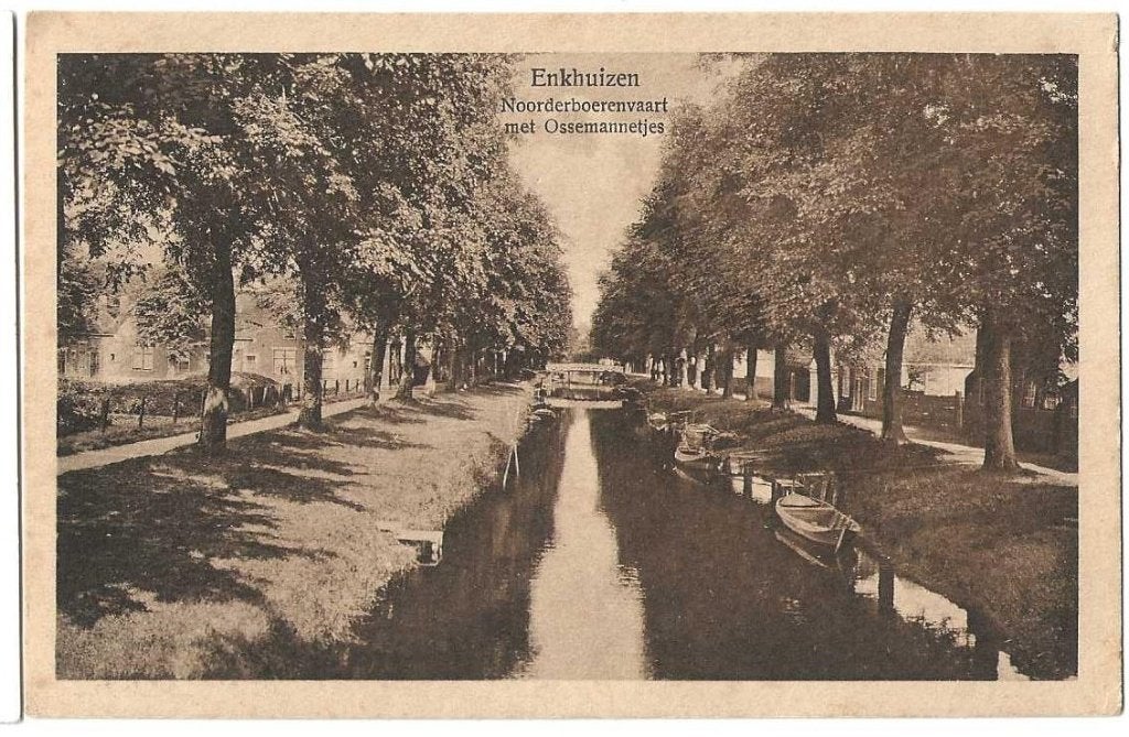 Jt27-150  Enkhuizen., Verzenden, 1920 tot 1940, Ongelopen, Noord-Holland