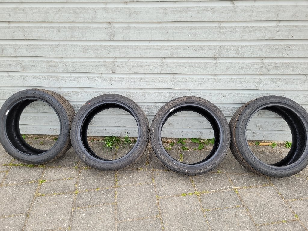 4 nieuwe zomerbanden Continental Ecocontact7 205/45/18 90 XL, Auto-onderdelen, Banden en Velgen, Ophalen, 18 inch, Nieuw, 205 mm