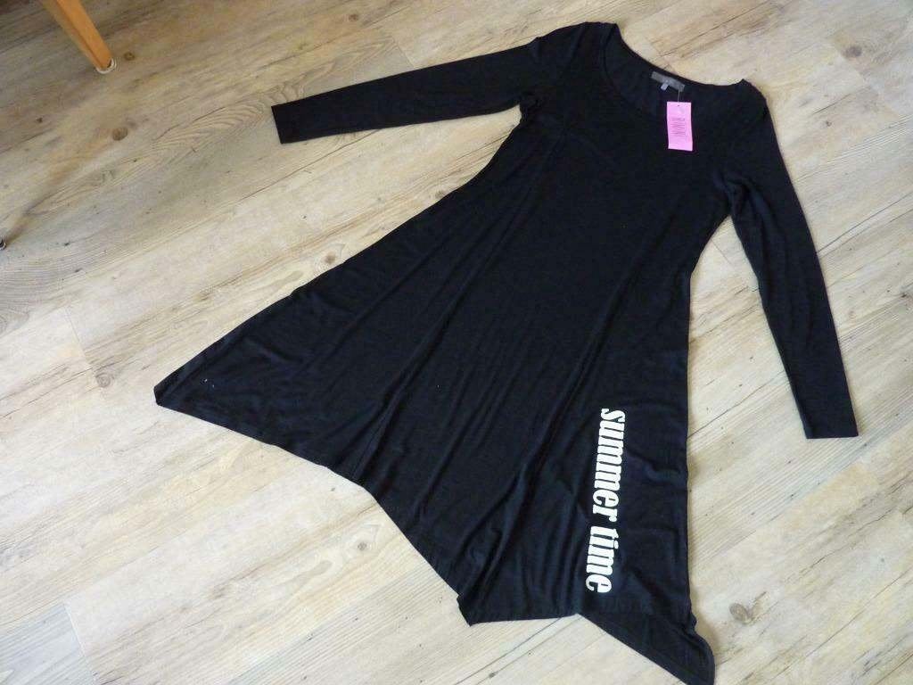 Rimini zwarte jurk Nieuw met prijsk maat 46/48, Verzenden, Zwart, Maat 46/48 (XL) of groter, Nieuw