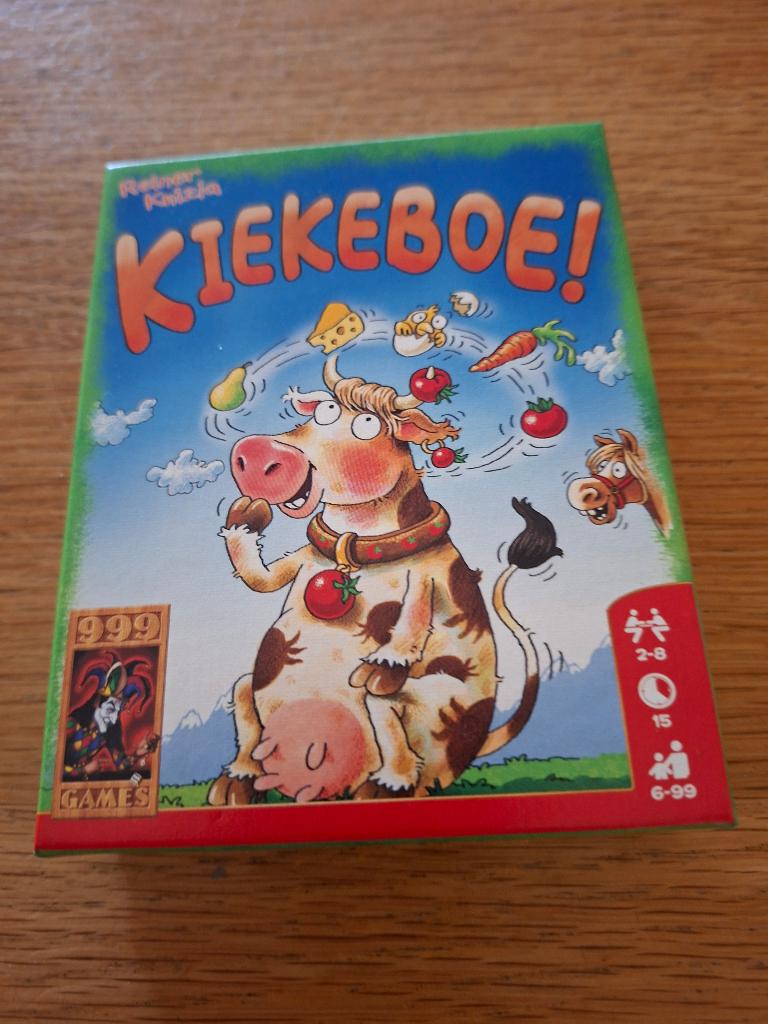 kaartspel Kiekeboe! 999 games, Ophalen of Verzenden