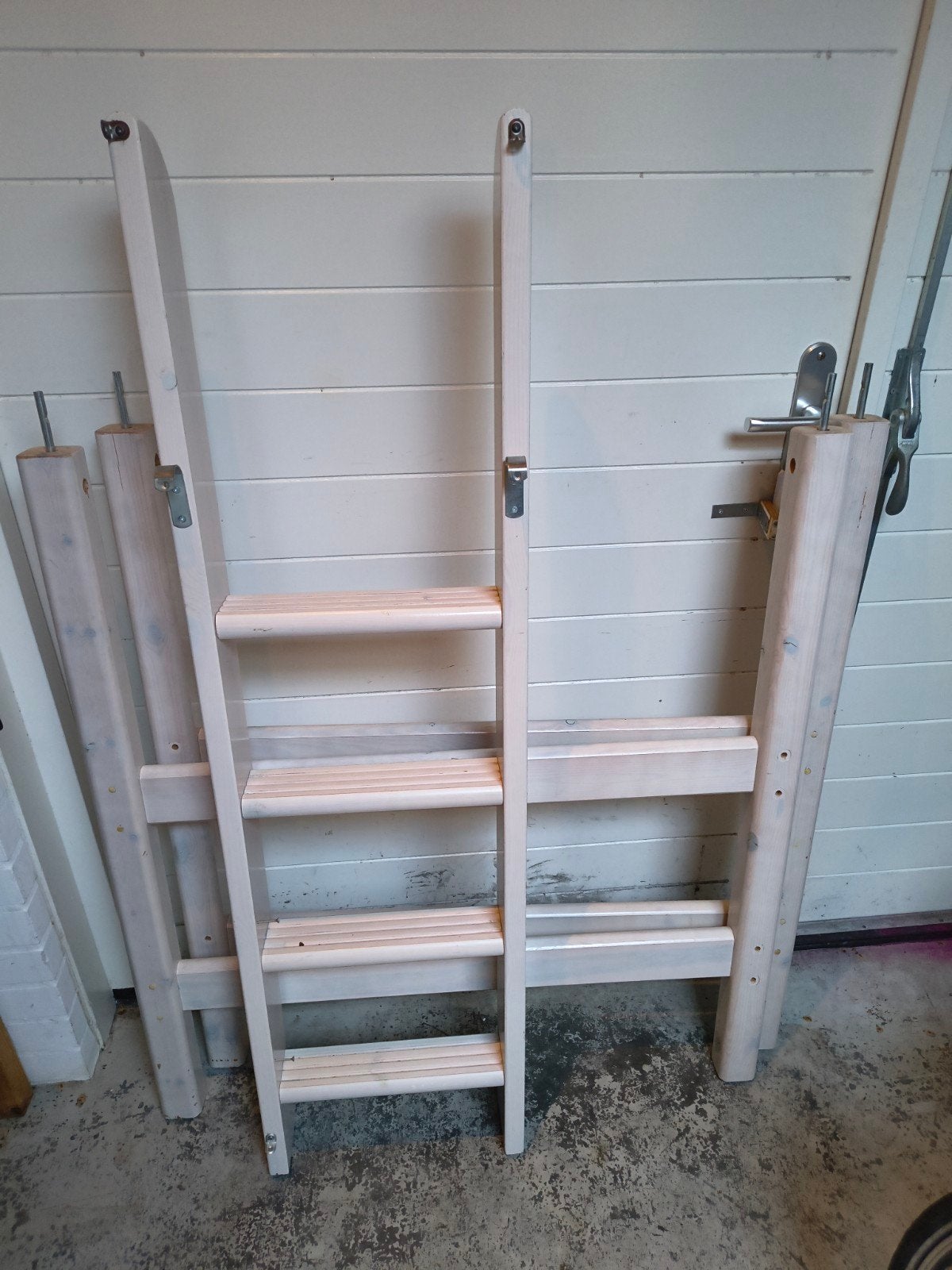 Flexa verhoogset voor hoogslaper/stapelbed, Ophalen, 85 tot 100 cm, Gebruikt, Hoogslaper of Stapelbed