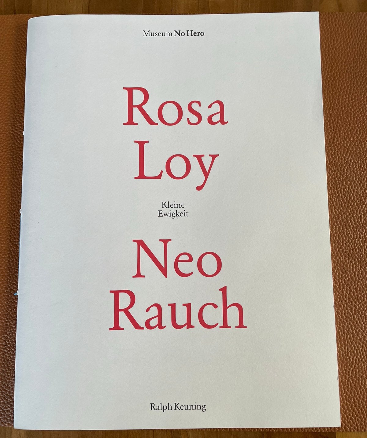 Rosa Loy Neo Rauch Kleine Ewigkeit, Boeken, Ophalen of Verzenden, Zo goed als nieuw