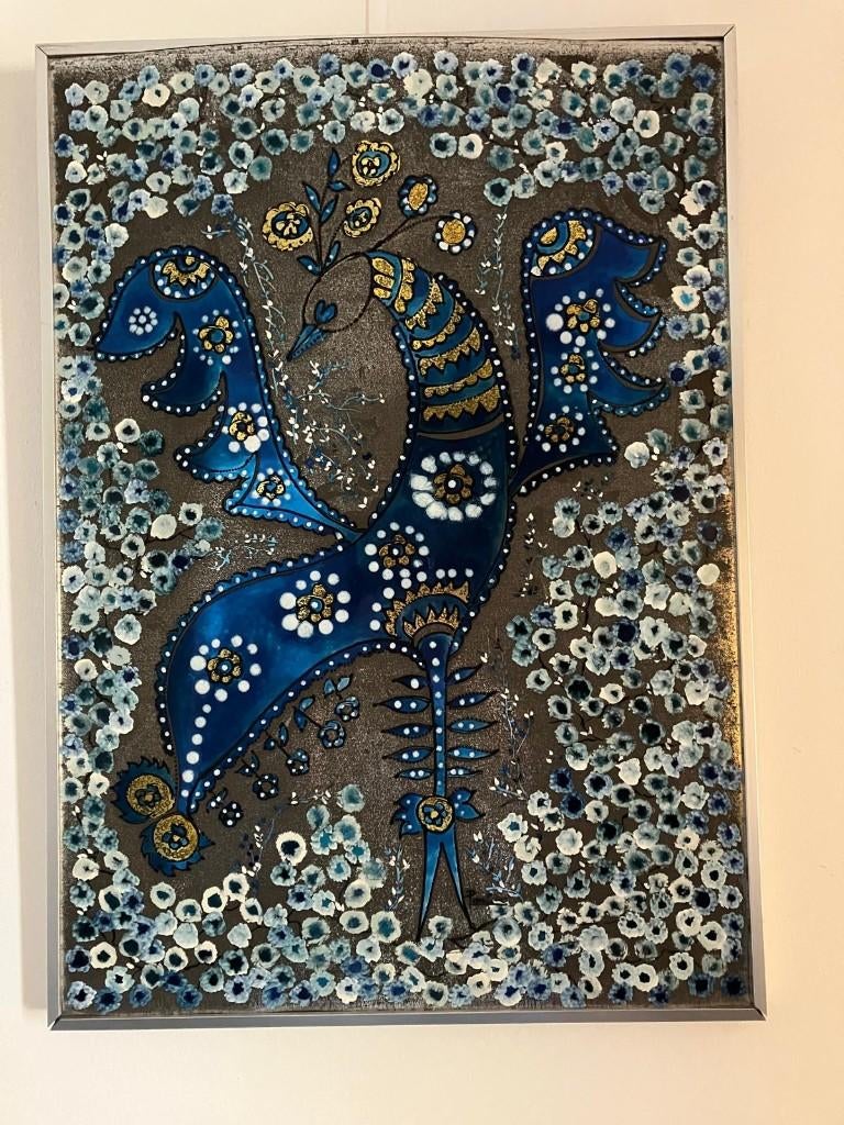 Kunstwerk uit Portugal op aluminium, Antiek en Kunst, Kunst | Schilderijen | Klassiek, Ophalen
