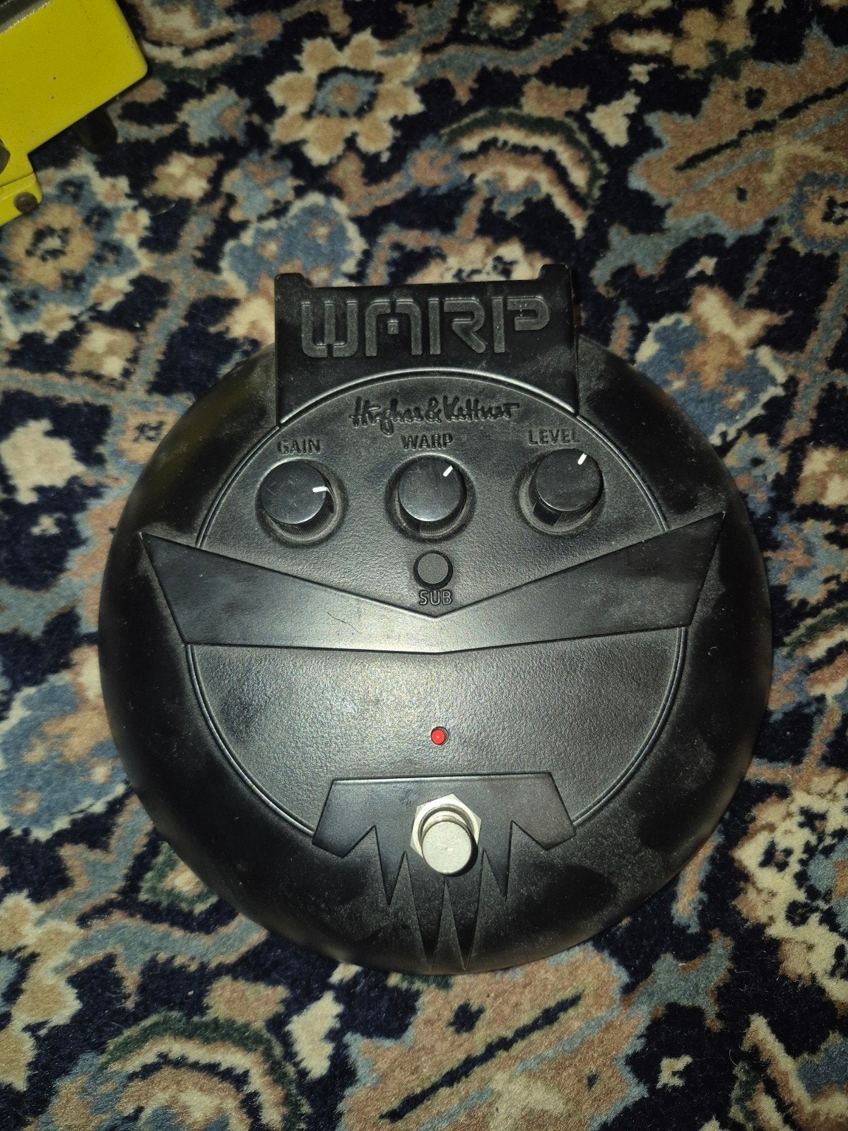 Hughes & Kettner Warp Factor gitaarpedaal, Ophalen of Verzenden, Gebruikt, Distortion, Overdrive of Fuzz