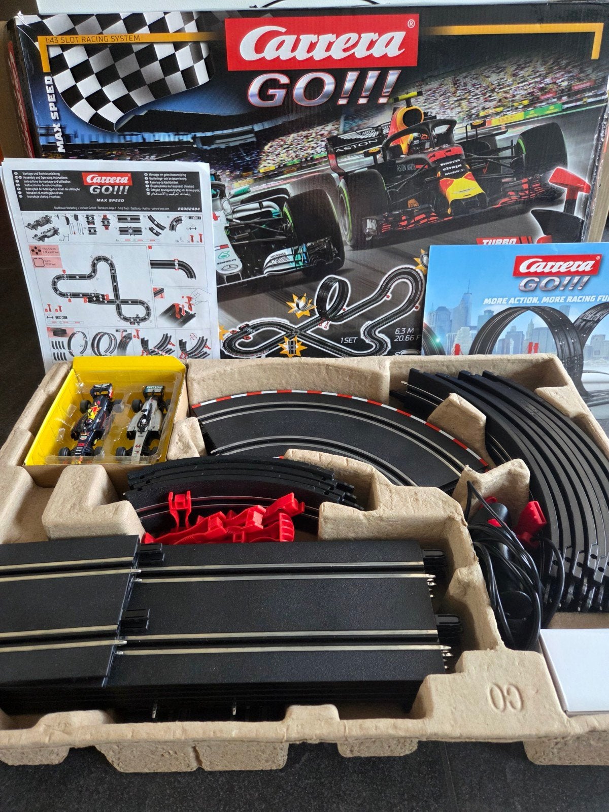 Carrera Go racebaan, Ophalen, Gebruikt, Elektrisch, Carrera
