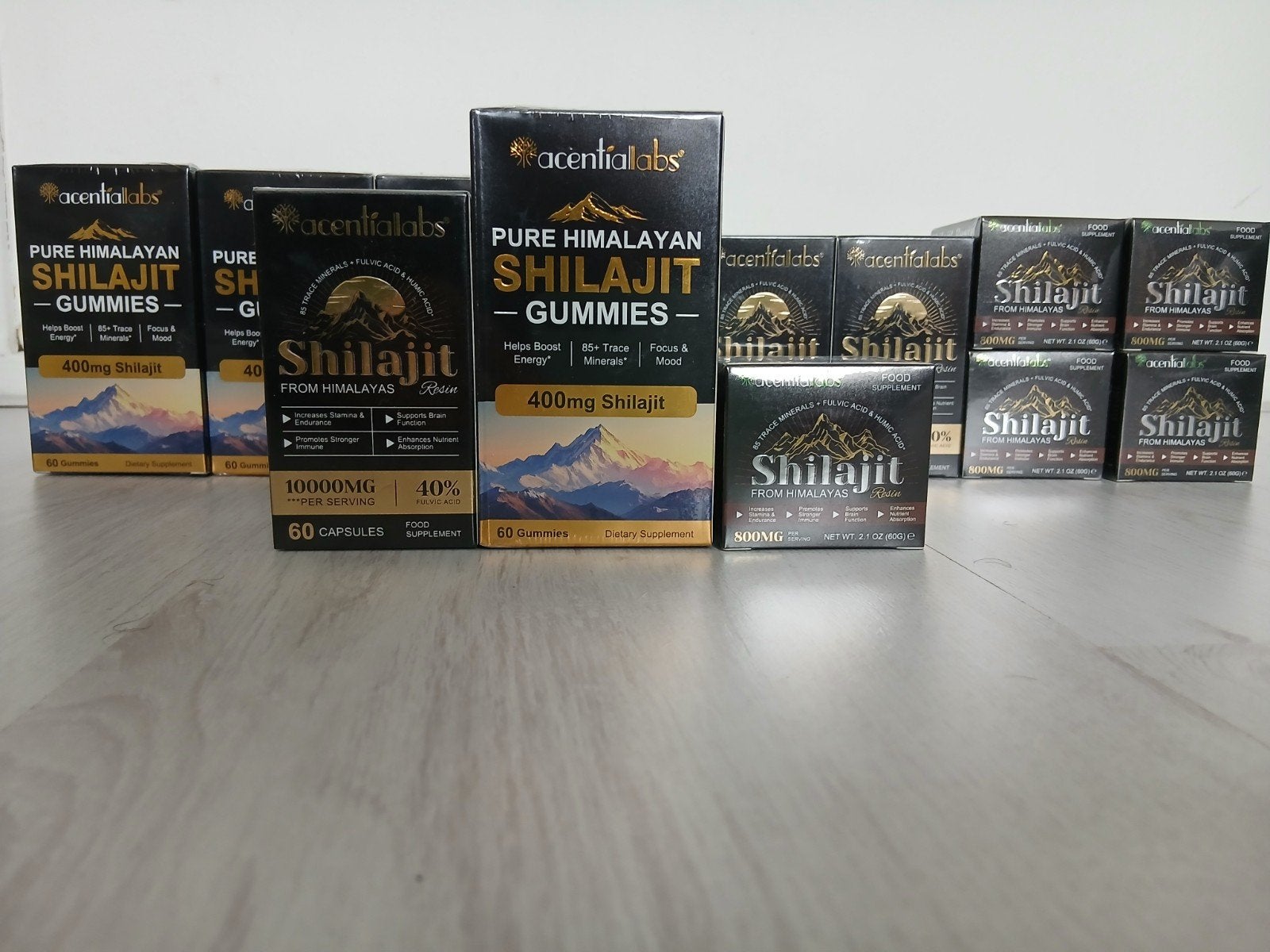 Pure Himalayan Shilajit Gummies & Capsules, Ophalen, Nieuw, Poeder of Drank