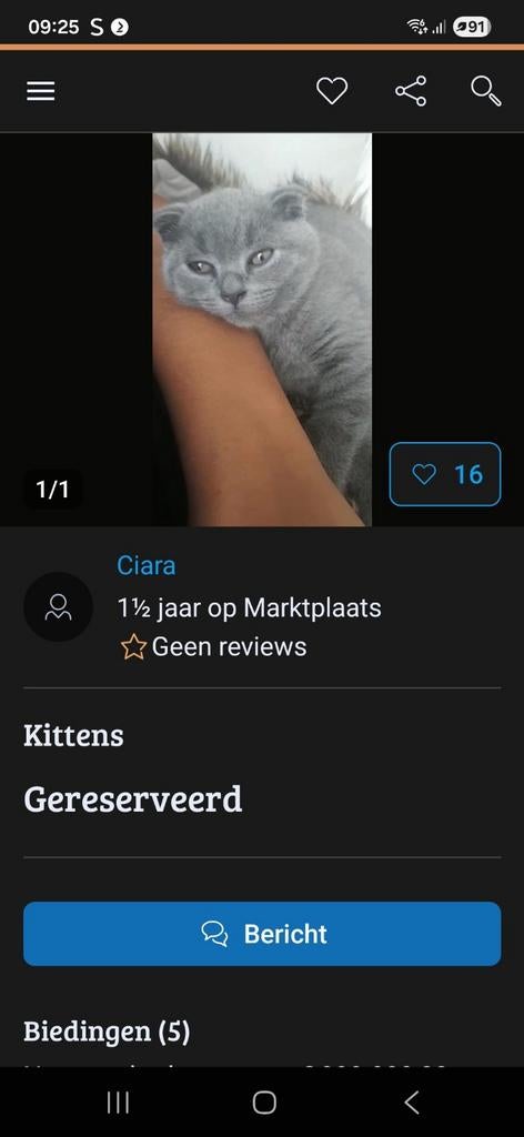 Wie heeft hier een kitten gereserveerd ., Eén persoon, Kortingsbon