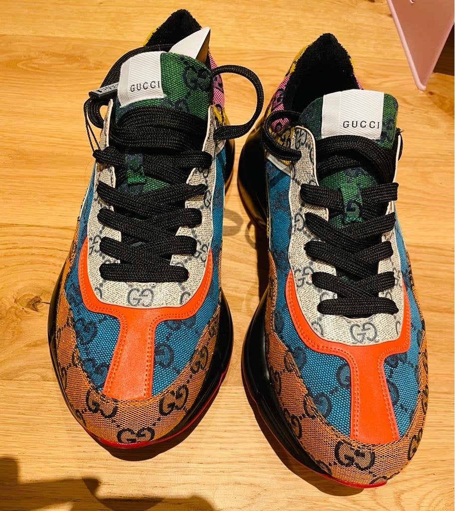 Nieuwe Gucci Rhyton sneakers - Maat 44, Ophalen of Verzenden, Nieuw, Overige kleuren, Sneakers of Gympen