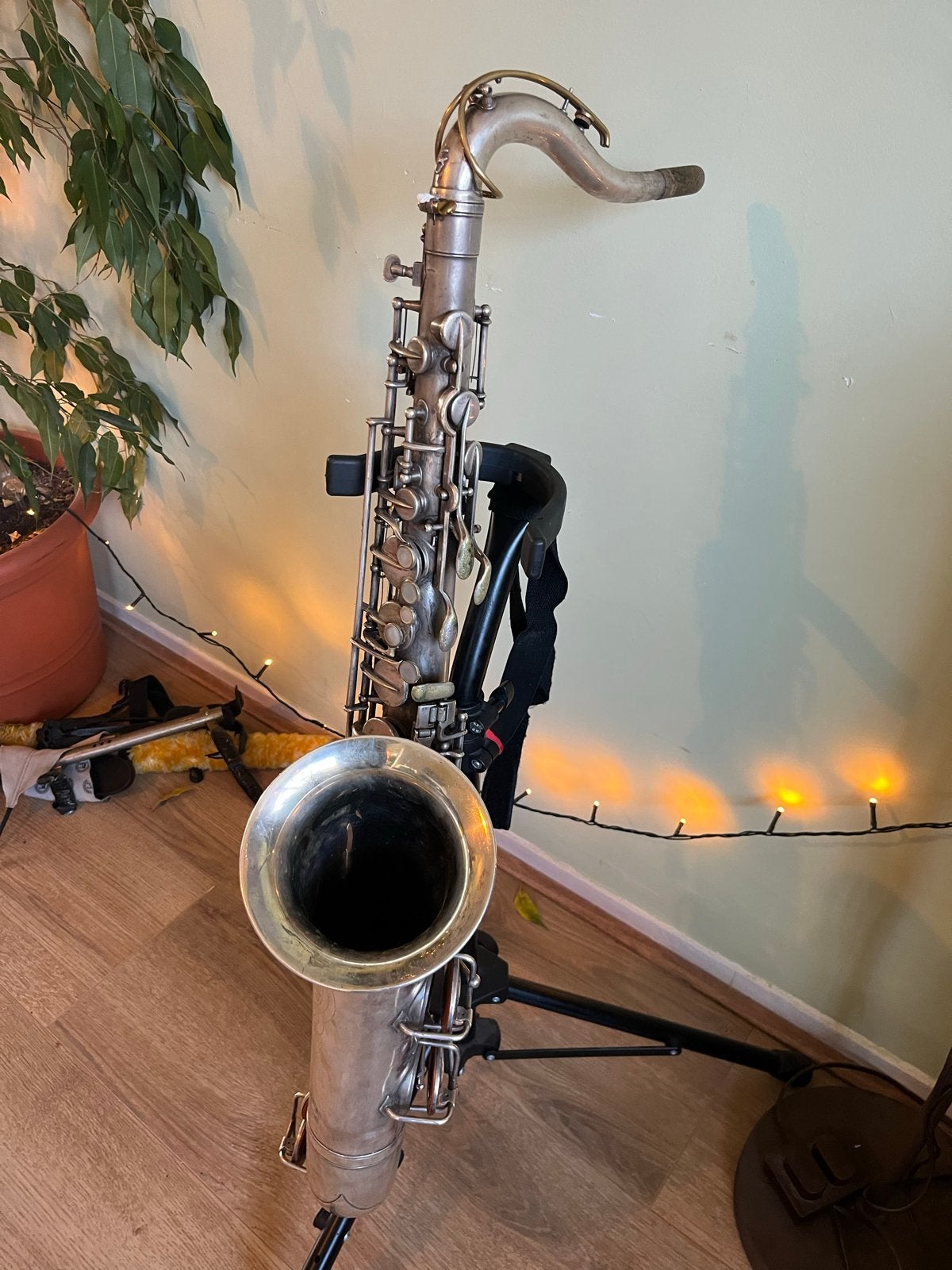 Vintage Martin Standard Tenorsaxofoon (jaren '20/'30), Muziek en Instrumenten, Ophalen of Verzenden, Gebruikt, Tenor, Met koffer