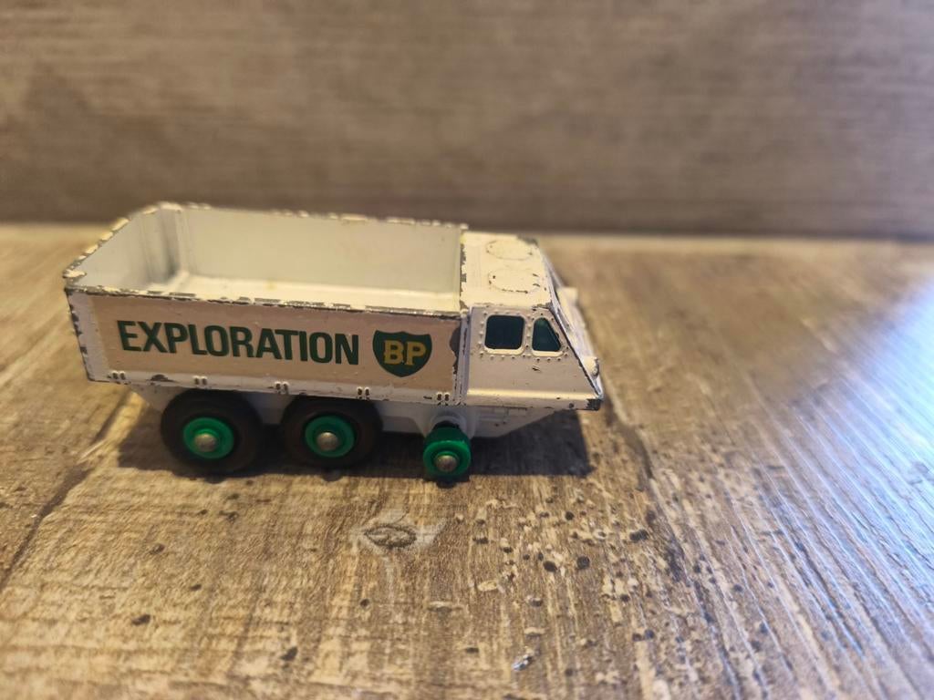 Matchbox Lesney no 61 Alvis Stalwart BP Exploration Truck., Ophalen of Verzenden, Gebruikt, Bus of Vrachtwagen, Lesney