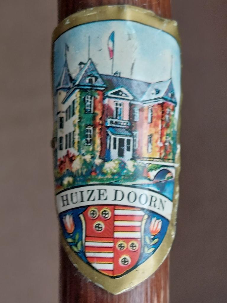 Huize Doorn wandelstok schildje, Ophalen of Verzenden, Zo goed als nieuw