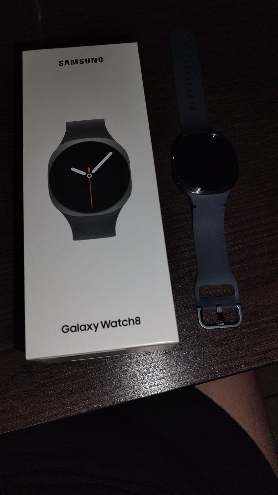 Samsung Galaxy Watch8 Graphite, Ophalen, Zo goed als nieuw, Grijs, Android