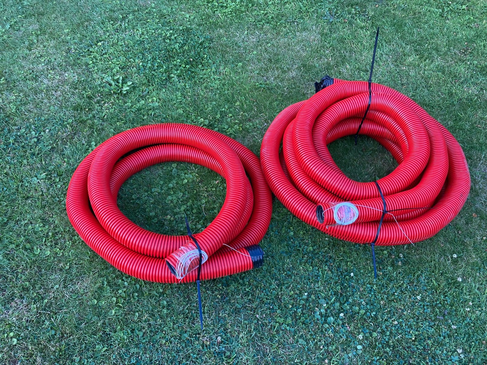 75 mm mantelbuis, Ophalen, Pvc, 6 meter of meer, Overige typen