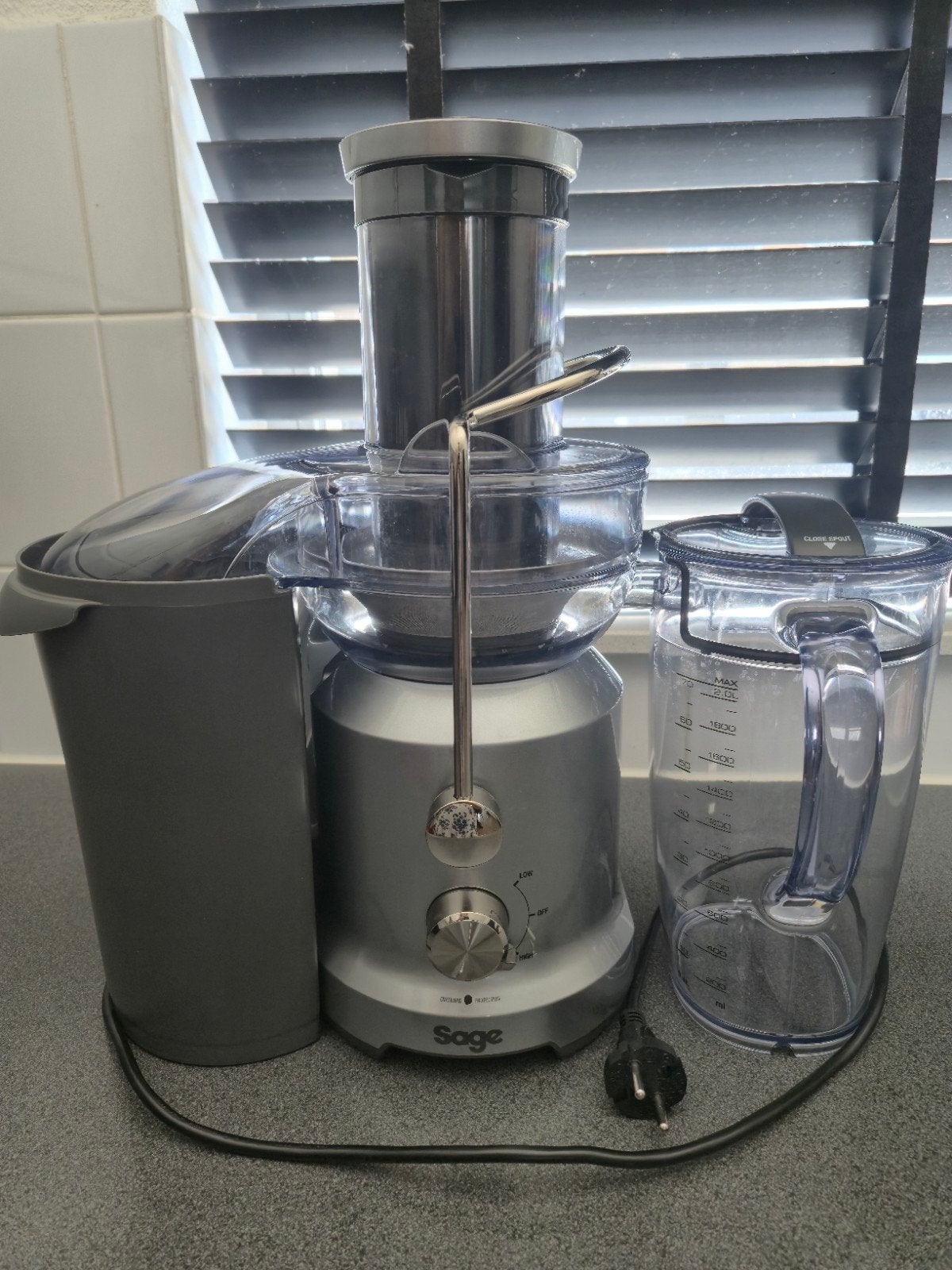 Sapcentrifuge Juicer, Witgoed en Apparatuur, Juicers, Ophalen, Nieuw, Sapcentrifuge