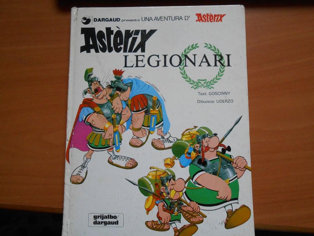 Asterix Legionari  Asterix hardcover in het Catelaan, Eén stripboek, Ophalen of Verzenden, Gelezen, Goscinny & Uderzo
