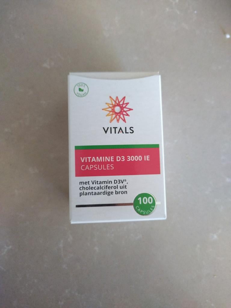 Vitamine d3 Vitals, nieuw, Ophalen of Verzenden