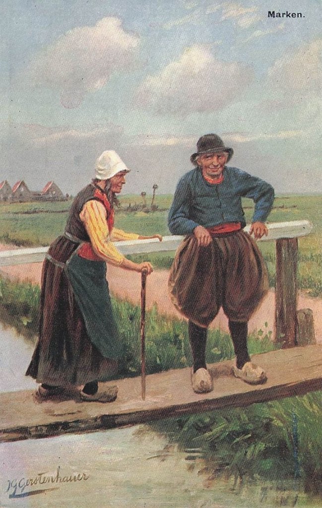 702-265-041 Marken., Verzamelen, Verzenden, Voor 1920, Noord-Holland