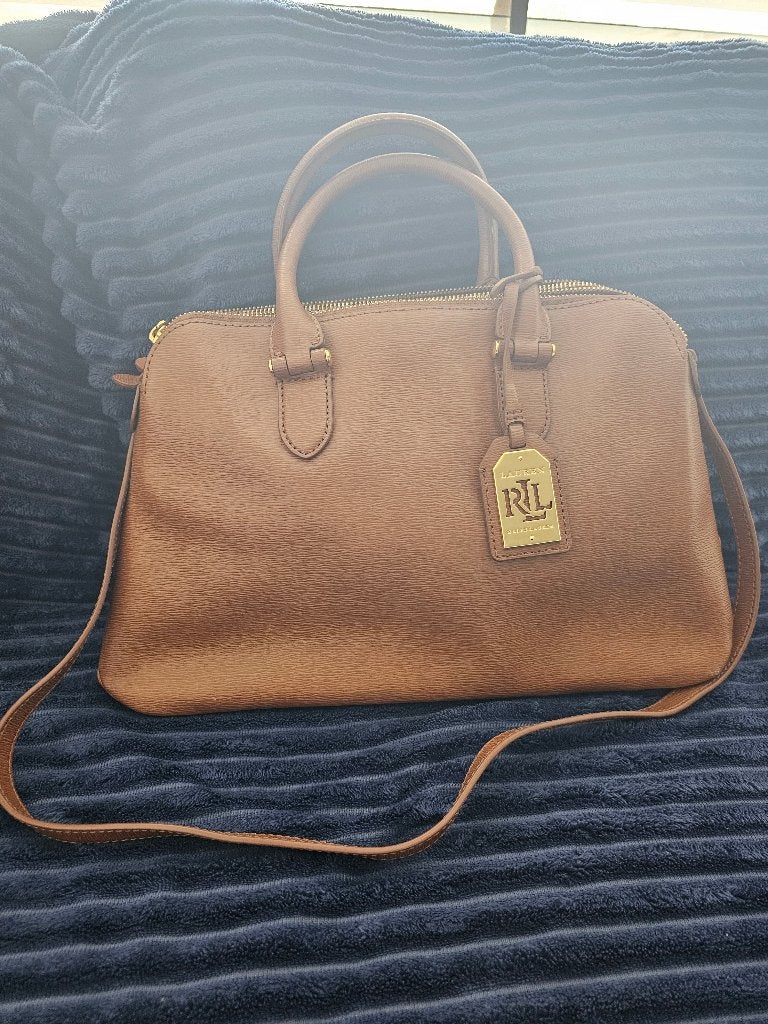 Origineel Ralph Lauren tas, Ophalen of Verzenden, Nieuw, Bruin, Handtas