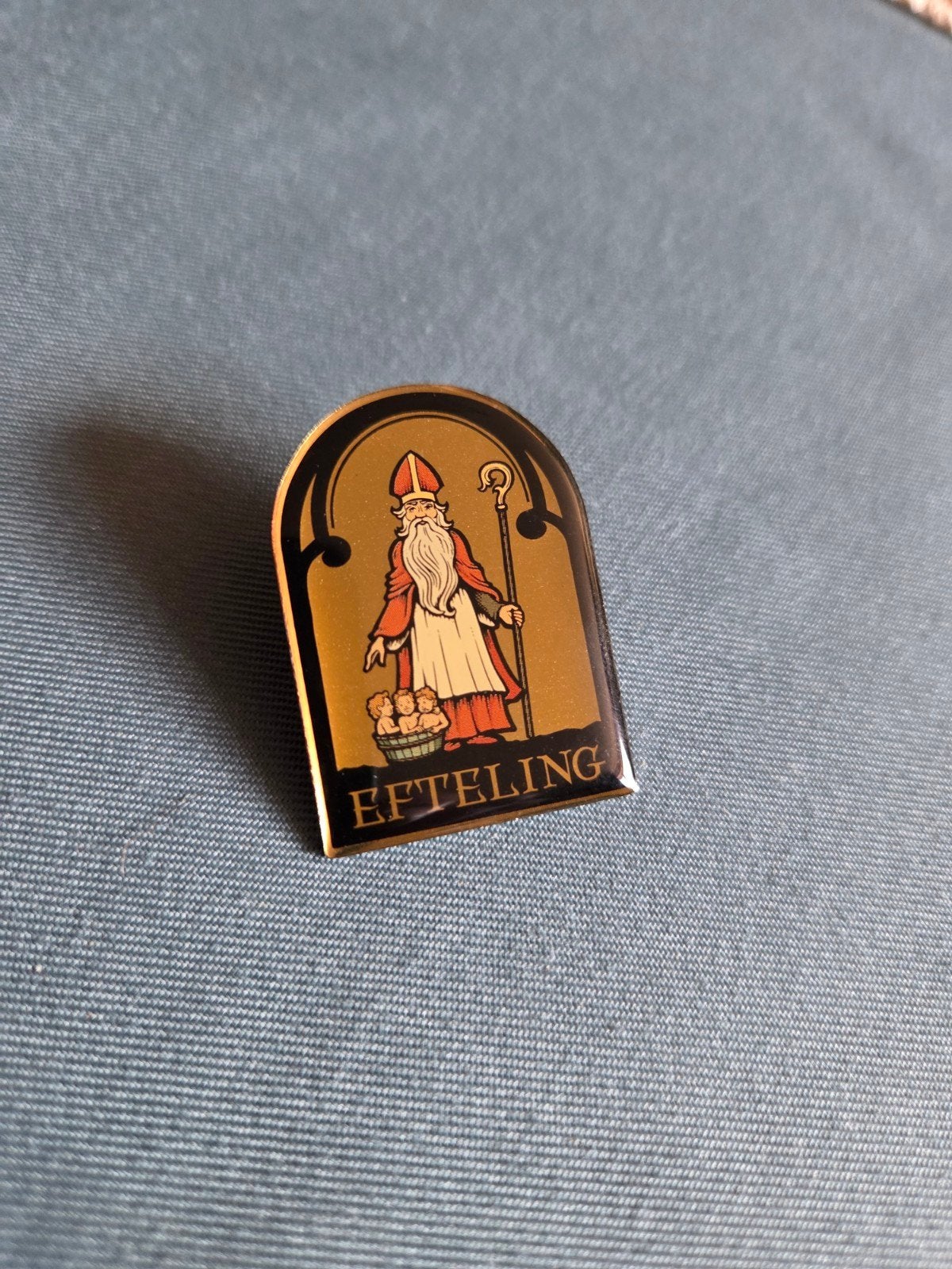Efteling pin St. Nicolaas, Verzamelen, Speldjes, Pins en Buttons, Ophalen of Verzenden, Nieuw