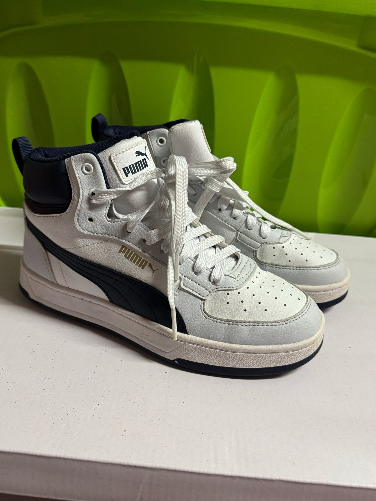 Puma Rebound Joy Sneakers - Maat 38, Ophalen of Verzenden, Gedragen, Wit, Sneakers of Gympen