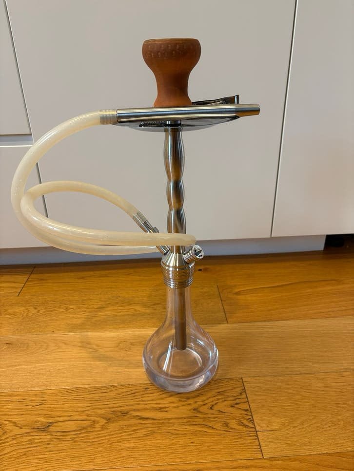 Shisha Waterpijp, tobacco smoking , 60 cm tall, Ophalen, Zo goed als nieuw, (Water)pijp