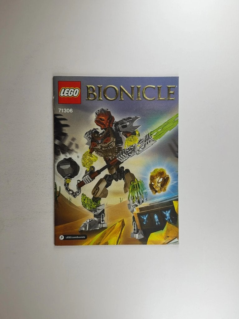 LEGO Bionicle 71306 (Instructions) for Set 71306 Pohatu Unit, Gebruikt, Bionicle, Lego, Overige typen