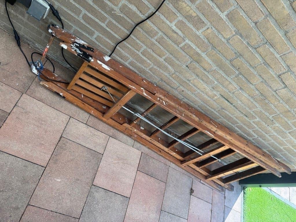 Schilderstrap, Ophalen, Gebruikt, 2 tot 4 meter
