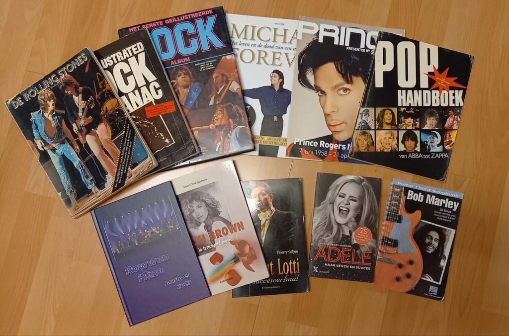 11 muziek pop rock boeken tijdschriften, Boeken, Tijdschriften en Kranten, Ophalen of Verzenden, Gelezen, Muziek, Film of Tv