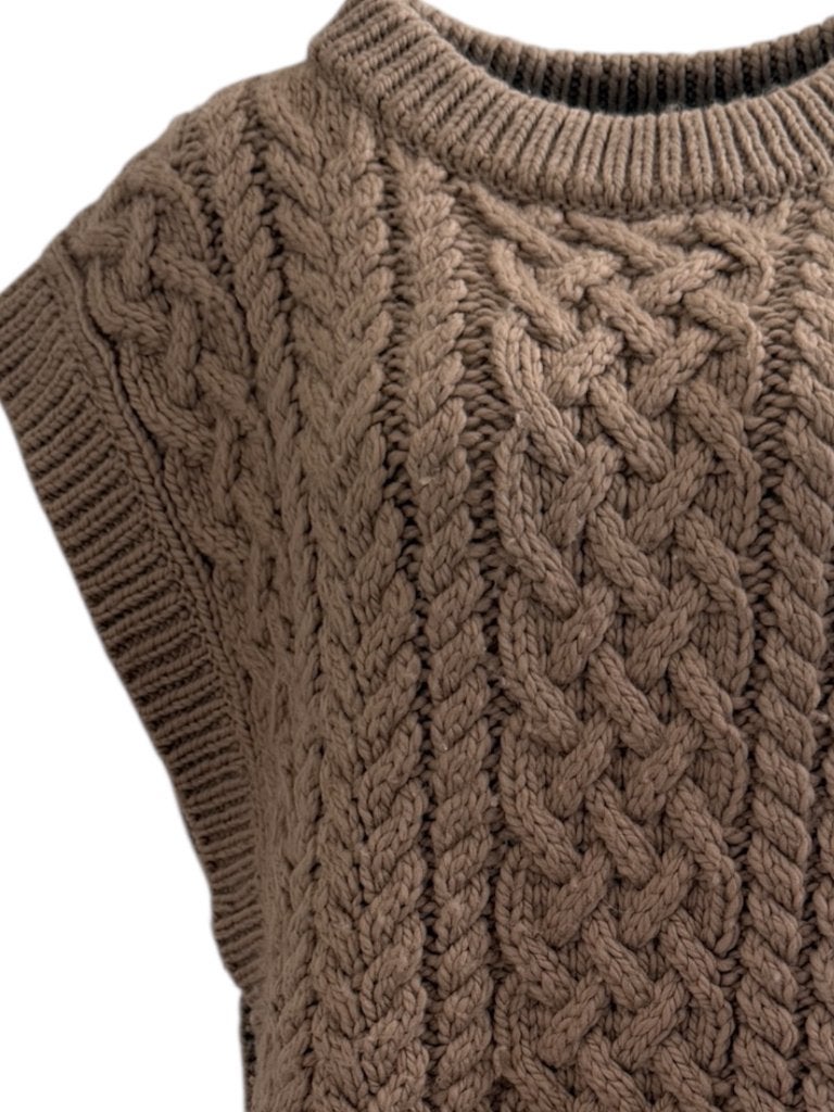 Mr Mittens gilet S, Beige, Ophalen of Verzenden, Zo goed als nieuw