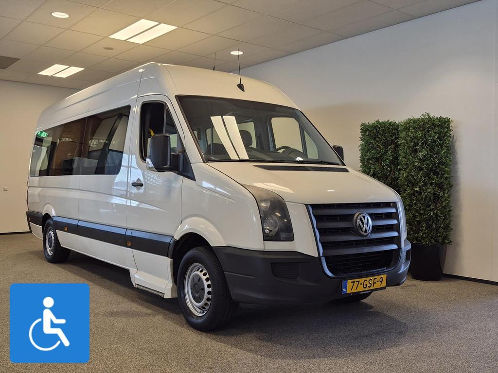 Volkswagen Crafter L3H2 Rolstoelbus Groepsvervoer, Auto's, Elektrische ramen, 12 maanden, Stof, Gebruikt