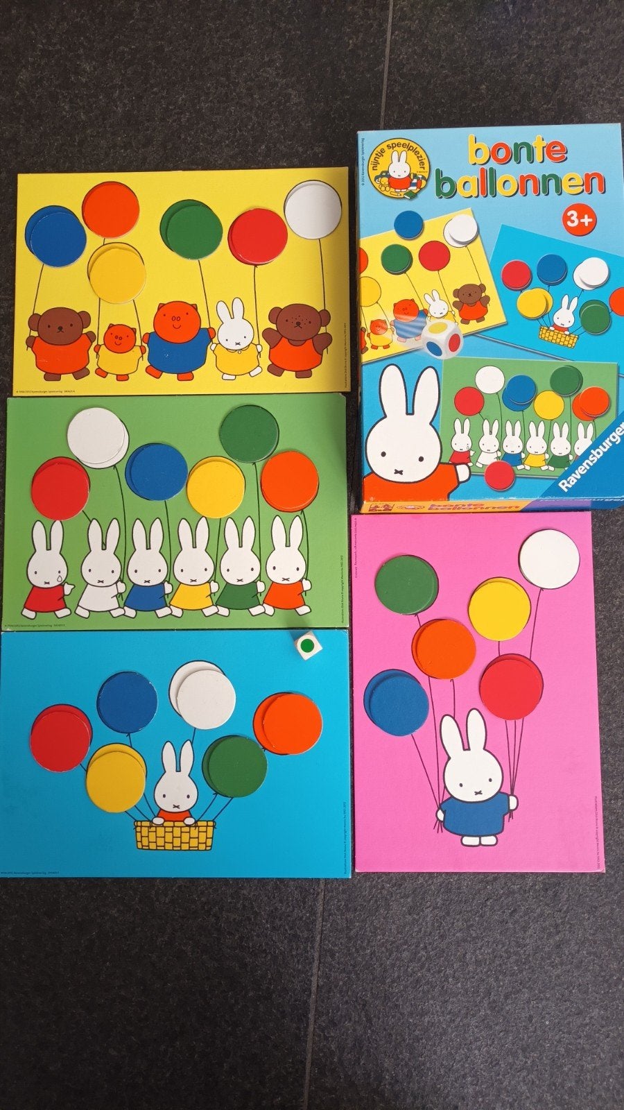 Nijntje Bonte Ballonnen ( zo goed als nieuw Ravensburger), Ophalen of Verzenden, Zo goed als nieuw, Ontdekken